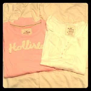 Hollister shirt bundle and just juicy black shirt