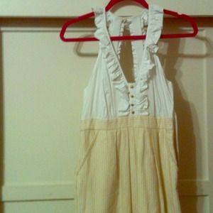 White and beige , rampage dress never Being used