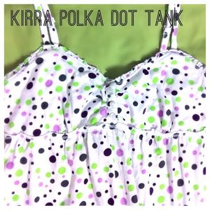 Fun polka dot tank top
