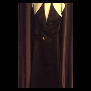 ***REDUCED** Black halter evening gown