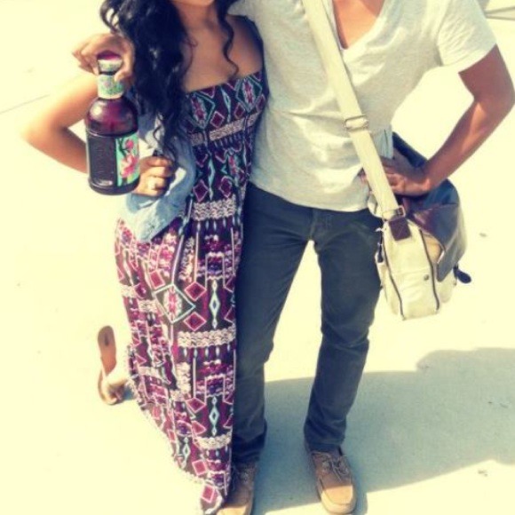 SOLD! 💥💥💥 Forever 21 maxi dress. - Picture 3 of 3