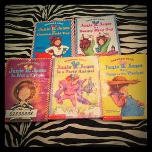 Here's a bundle of Junie B. Jones books