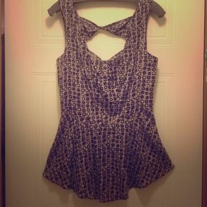 Reserved for @swoodward -- Free People peplum