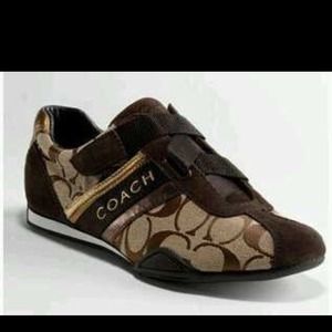 Coach Jenney brown/tan sneaker