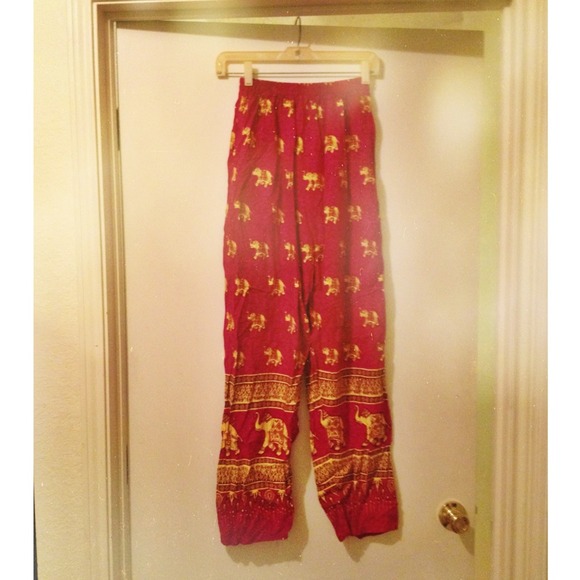 💙SOLD💙Rad elephant harem pants