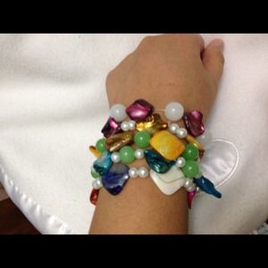 CLEARANCE!!!  Seashell bracelet. 4 pcs