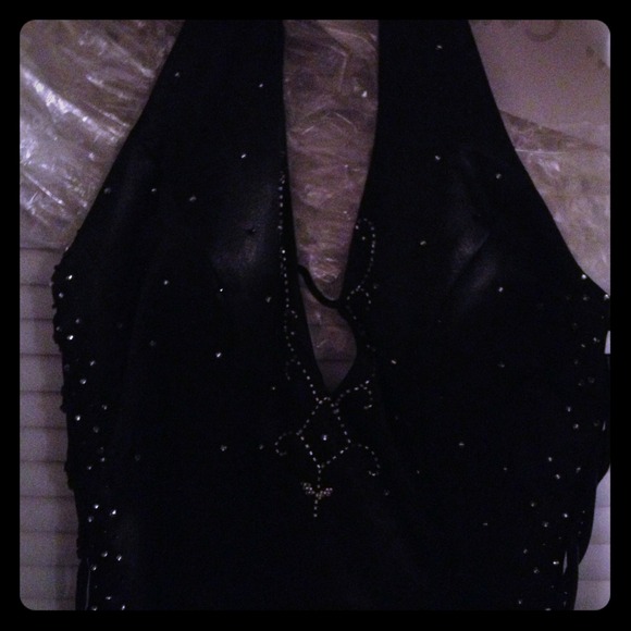 long black evening gown