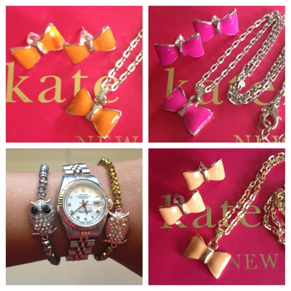 Jewelry - Bow and Owl Bracelet Bundle