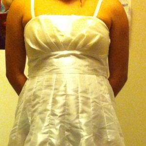 All white dress