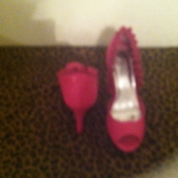 Pink heels