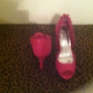 Pink heels