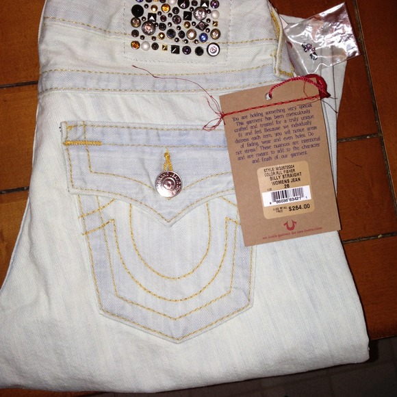 New! True Religion billy jeans 26 fit 25 no trades