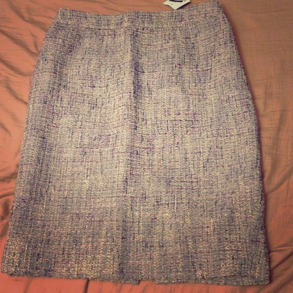 SOLD J Crew Tweed Pencil Skirt