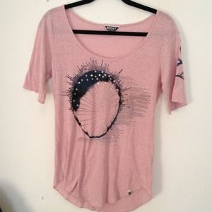 New heather-soft Roxy tee