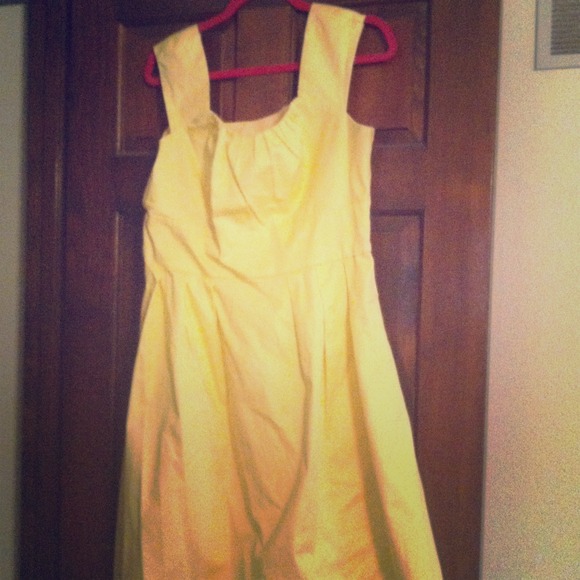 Yellow dress