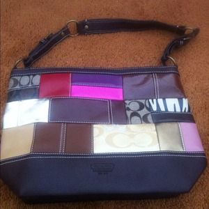 Patchwork Coach bag