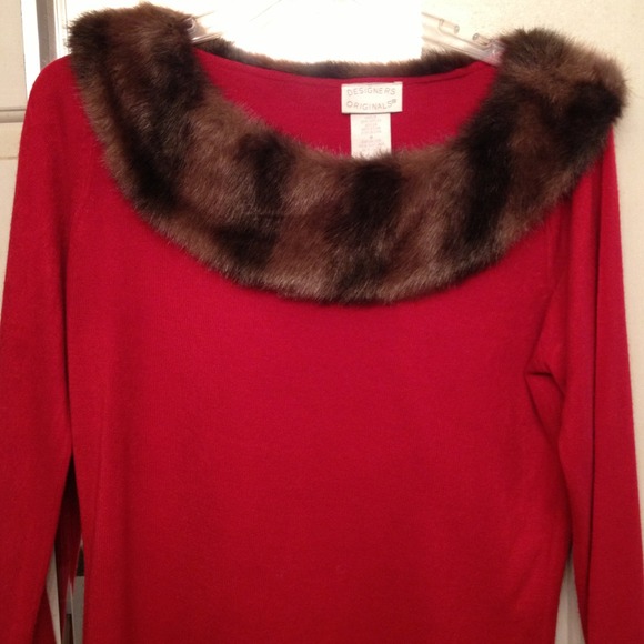 Designers Originals red sweater - Picture 1 of 3