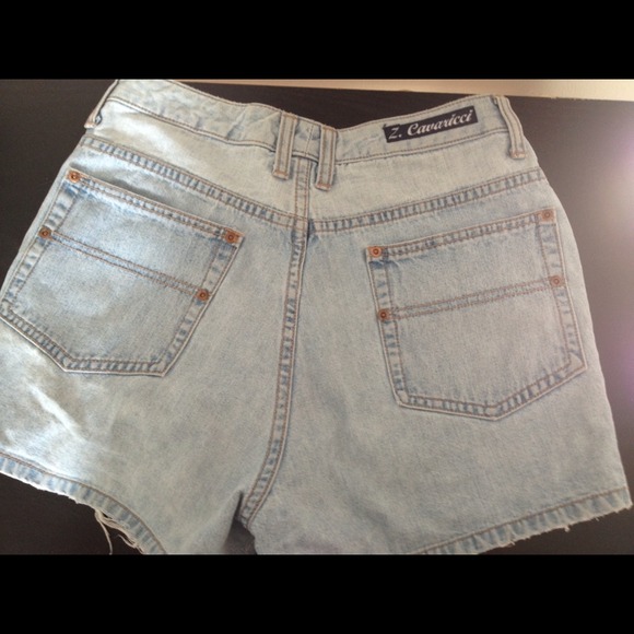 Vintage American flag high waisted shorts - Picture 2 of 2