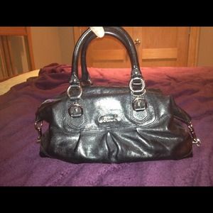 Real Leather Coach Purse