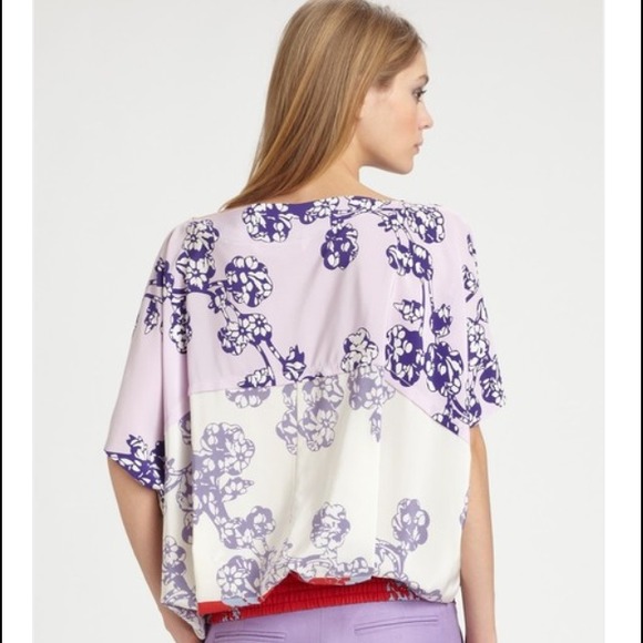 DIANE VON FURSTENBERG LANDY TOP - Picture 3 of 4