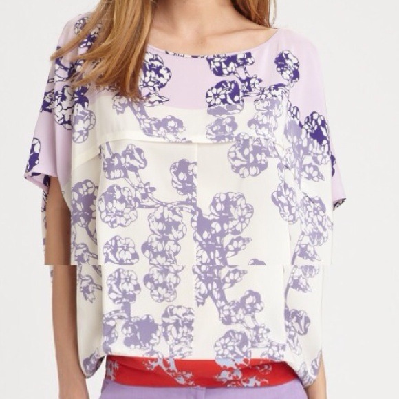 DIANE VON FURSTENBERG LANDY TOP - Picture 4 of 4