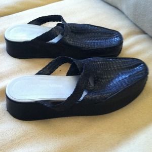 Stephane kelian platform wedge shoes