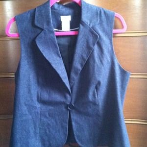 Denim vest