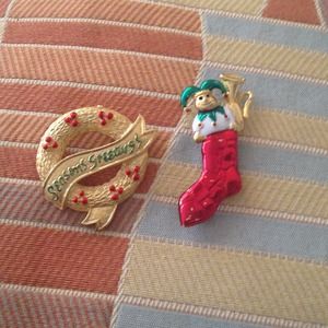 Christmas Broaches
