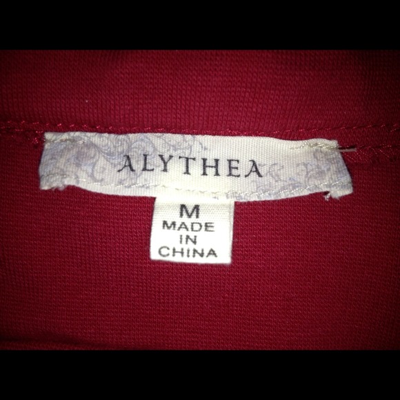 SOLD! Mod Cloth Retro red pencil skirt - Picture 2 of 3