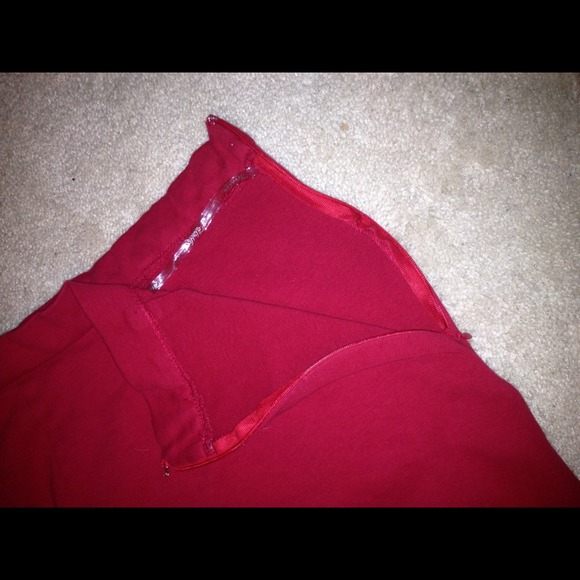 SOLD! Mod Cloth Retro red pencil skirt - Picture 3 of 3