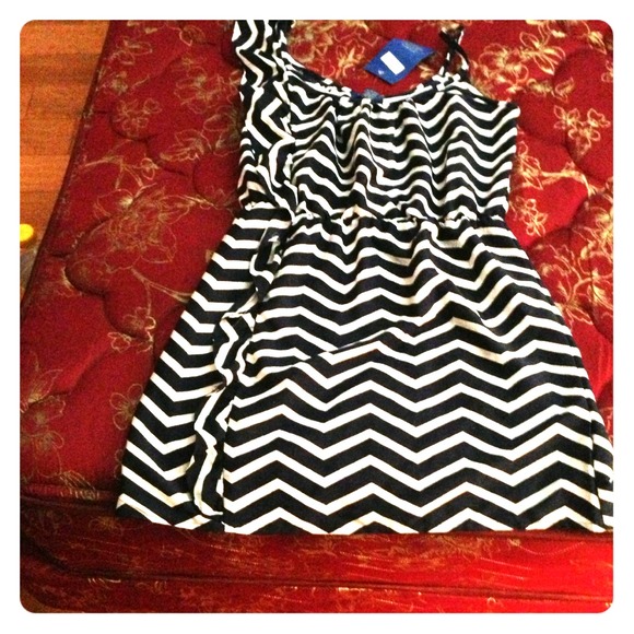 XL Envy Me - Chevron Dress