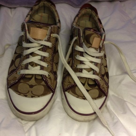 Coach tennis shoes!