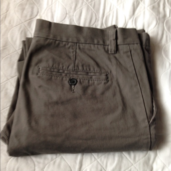 Old Navy Charcoal Khaki Pants