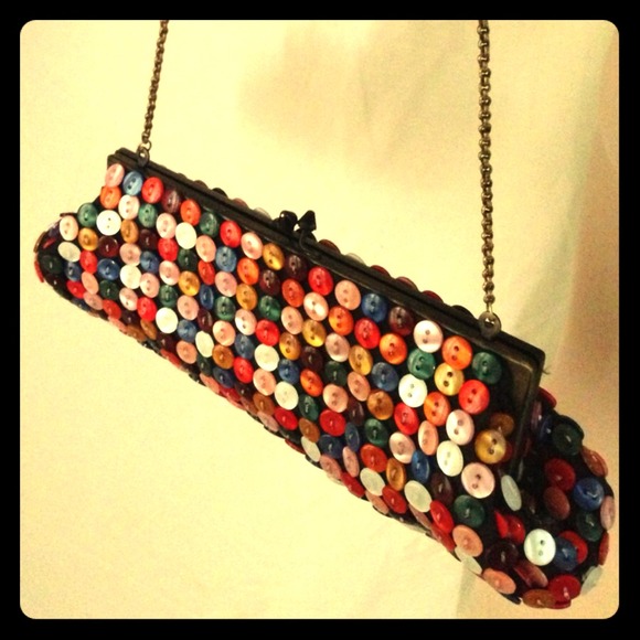 SOLD!!!! New Aldo Button Clutch 🐝
