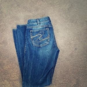Bootcut Silver Jeans