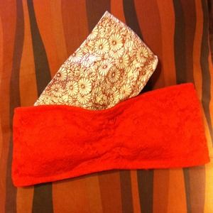 Red Lace Bandeau