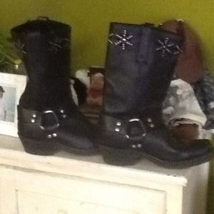 Frye motorcycle boots