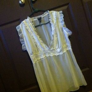 sold !!!! sold !!! sold!!!Very cute sheer top