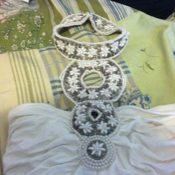 Beautiful sky beaded shirt