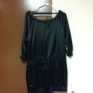 Black and Silver Apple Bottom Dress