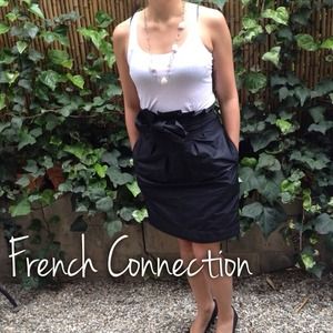 French Connection high waisted skirt
