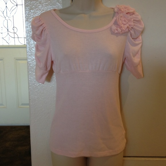 "SOLD" Pink Sweater Top