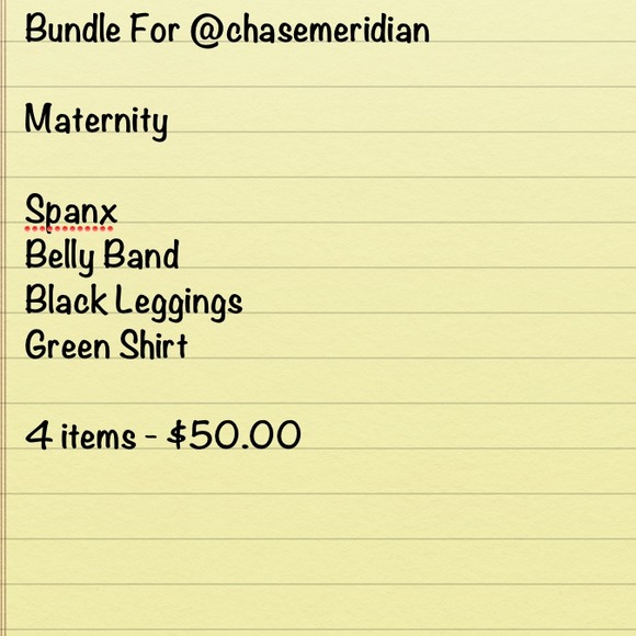 Maternity 4 items