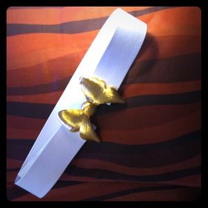Golden Bow Fashion Belt