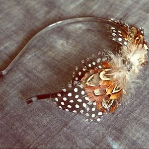 Feather headband--needs a new head to beautify :)