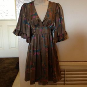 NWOT Betsey Johnson Silk Dress