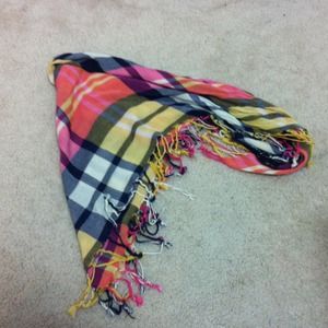 Plaid Bandana Scarf