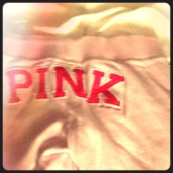 Pink sweatpants