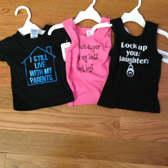 3 brand new toddler shirts. Sizes 2T.