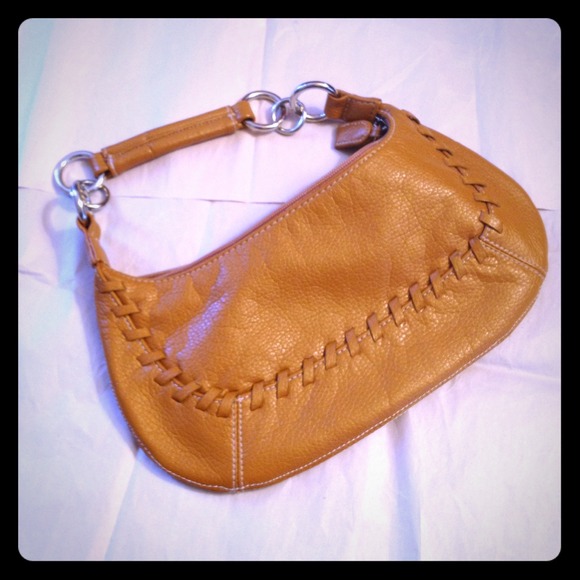 Light Brown Leather Purse